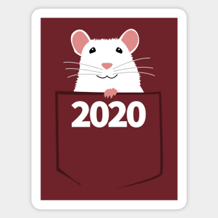 Year of the rat Sticker